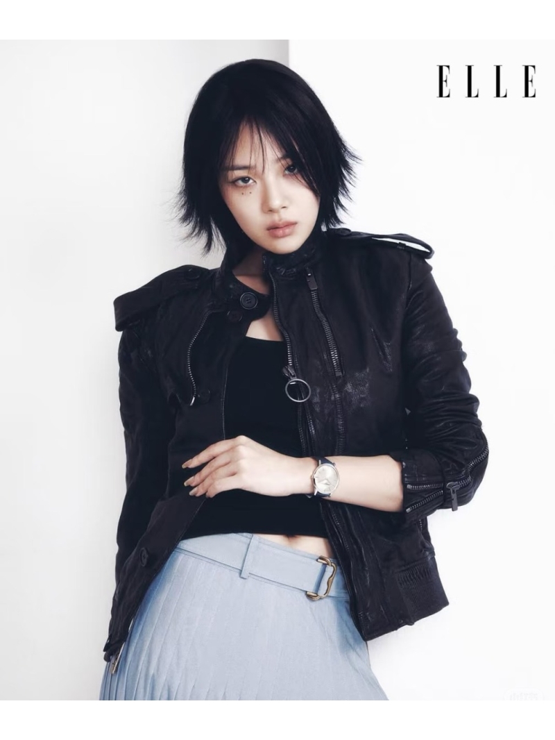 Balenciaga Distressed 100% Lambskin Vegetable-Tanned Biker Jacket in Black