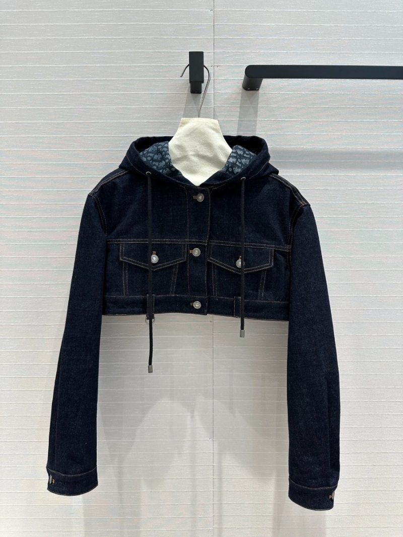 Dior Ultra-Cropped Monogram Denim Jacket - Early Autumn 2024