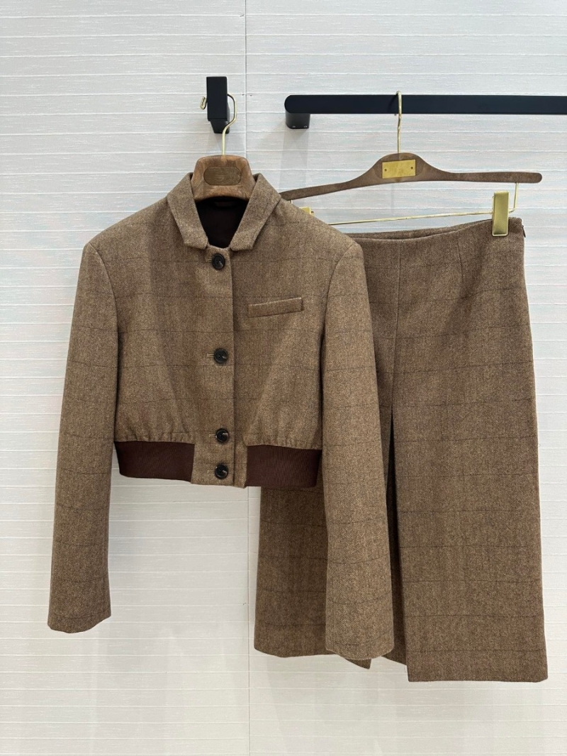 Loro Piana LP 24 Early Autumn Collection Vintage Plaid Suit