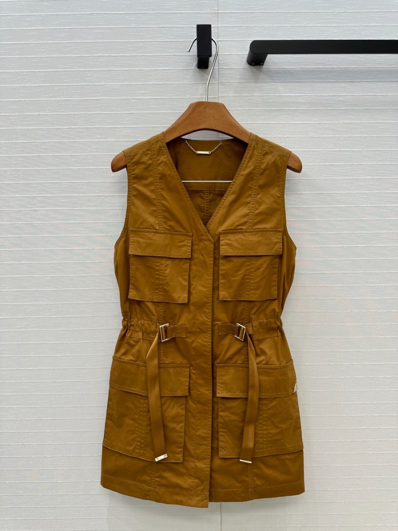 Chloe Exclusive Trendy Deconstructed Vest Dress Limited Edition