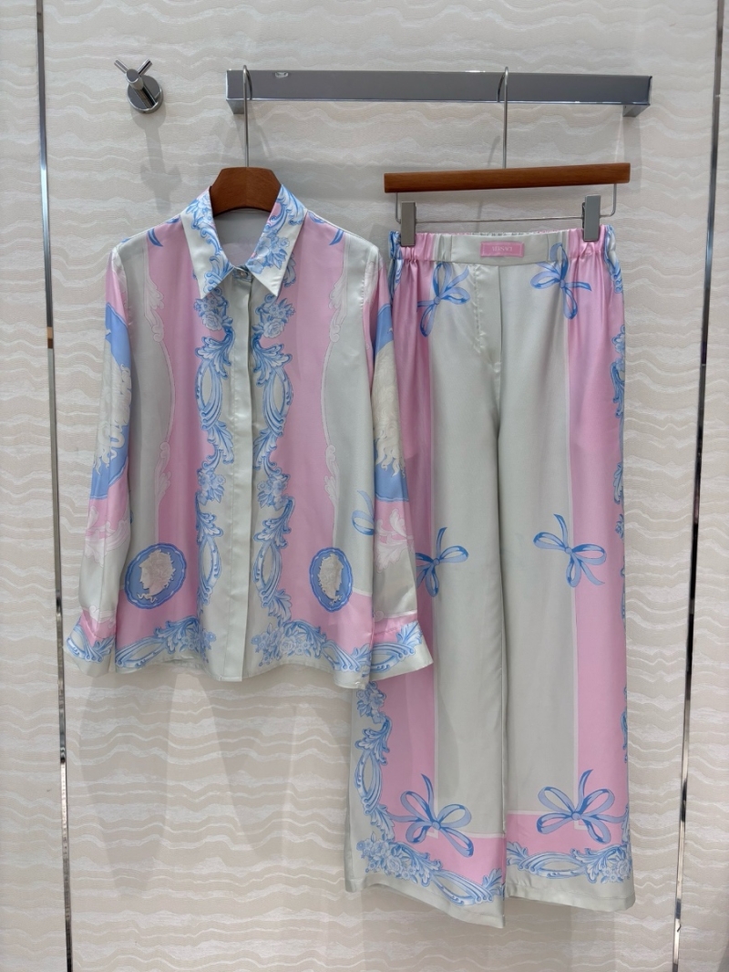 Versace Venus Baroque Print 2025 Spring/Summer 100% Silk Shirt