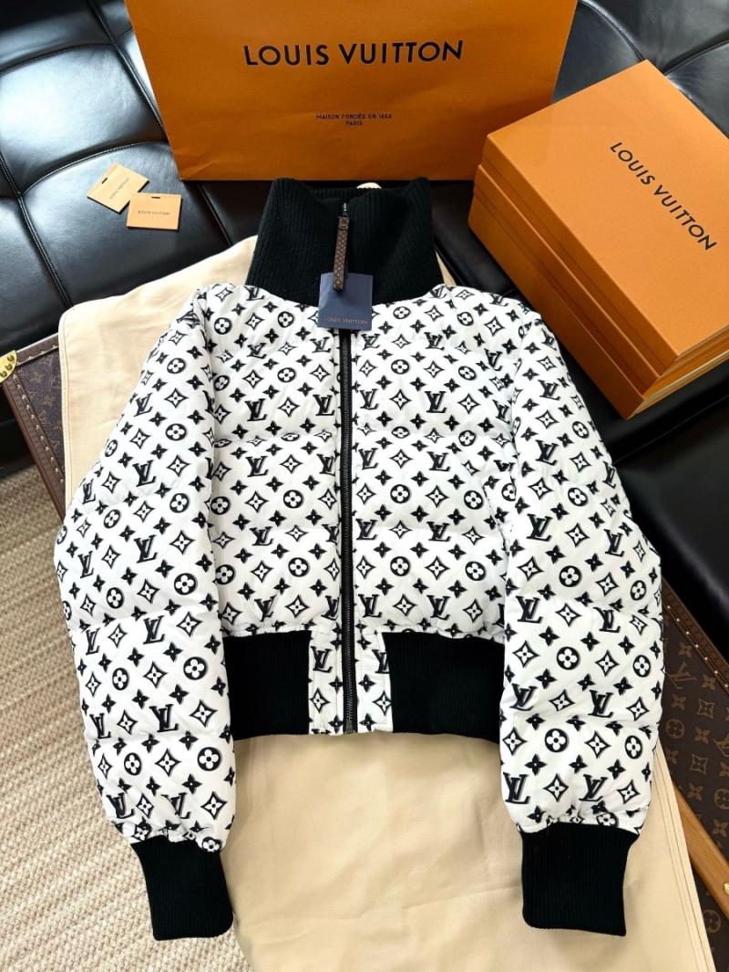 Louis Vuitton LV 2024FW Ski Series Down Cropped Jacket