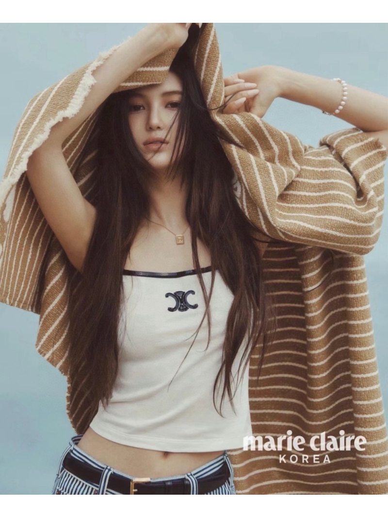 Celine Sequin-Embellished Knit Tank Top Camisole