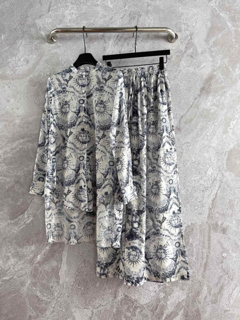 Dior Soleil Print Cotton Shirt – Timeless Elegance