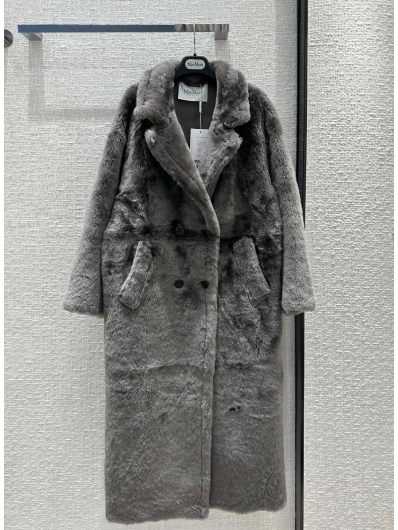 Maxmara Imported Spanish Pure Breed Merino Sheepskin Coat