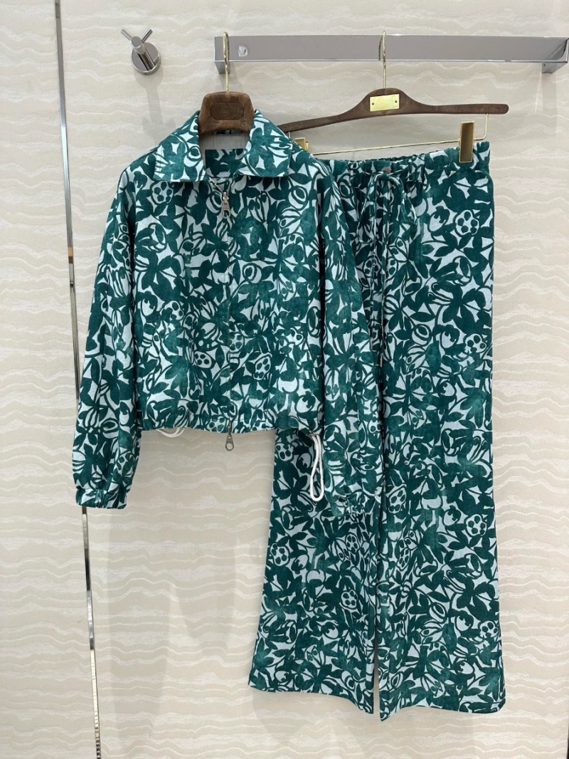 Loro Piana Michele Bomber Jacket Green - Spring/Summer 2025 Collection