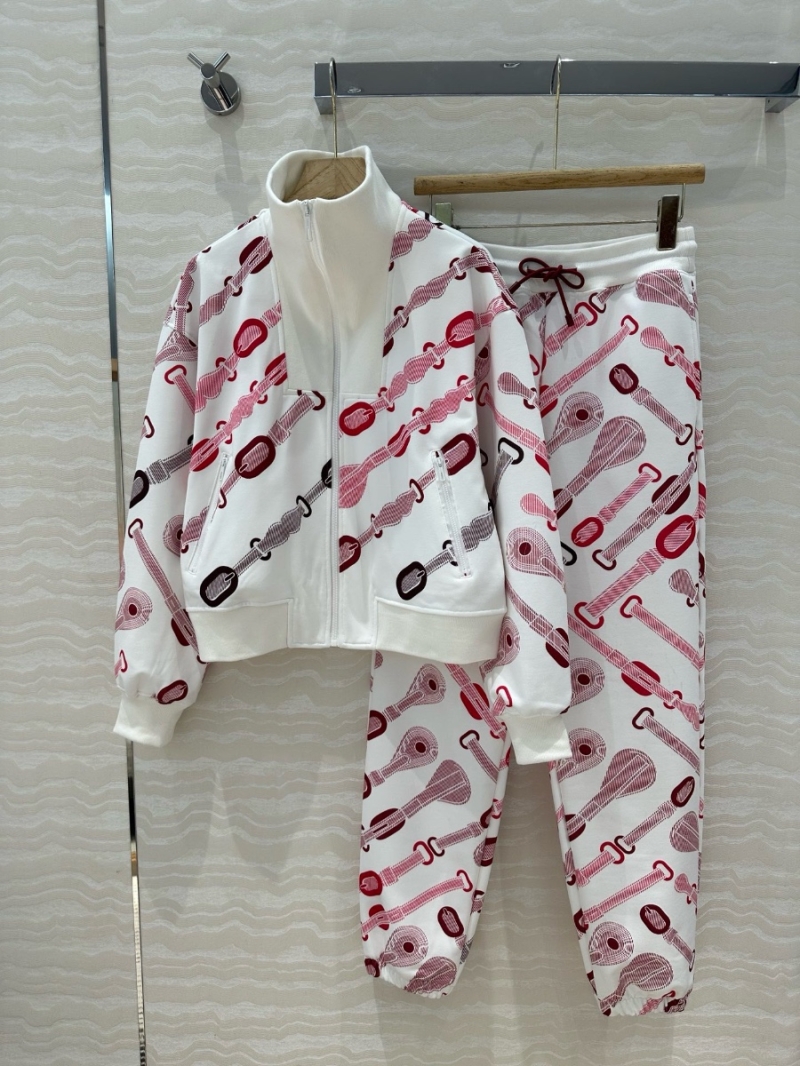 Hermes Spring 2025 Sporty Tracksuit Set