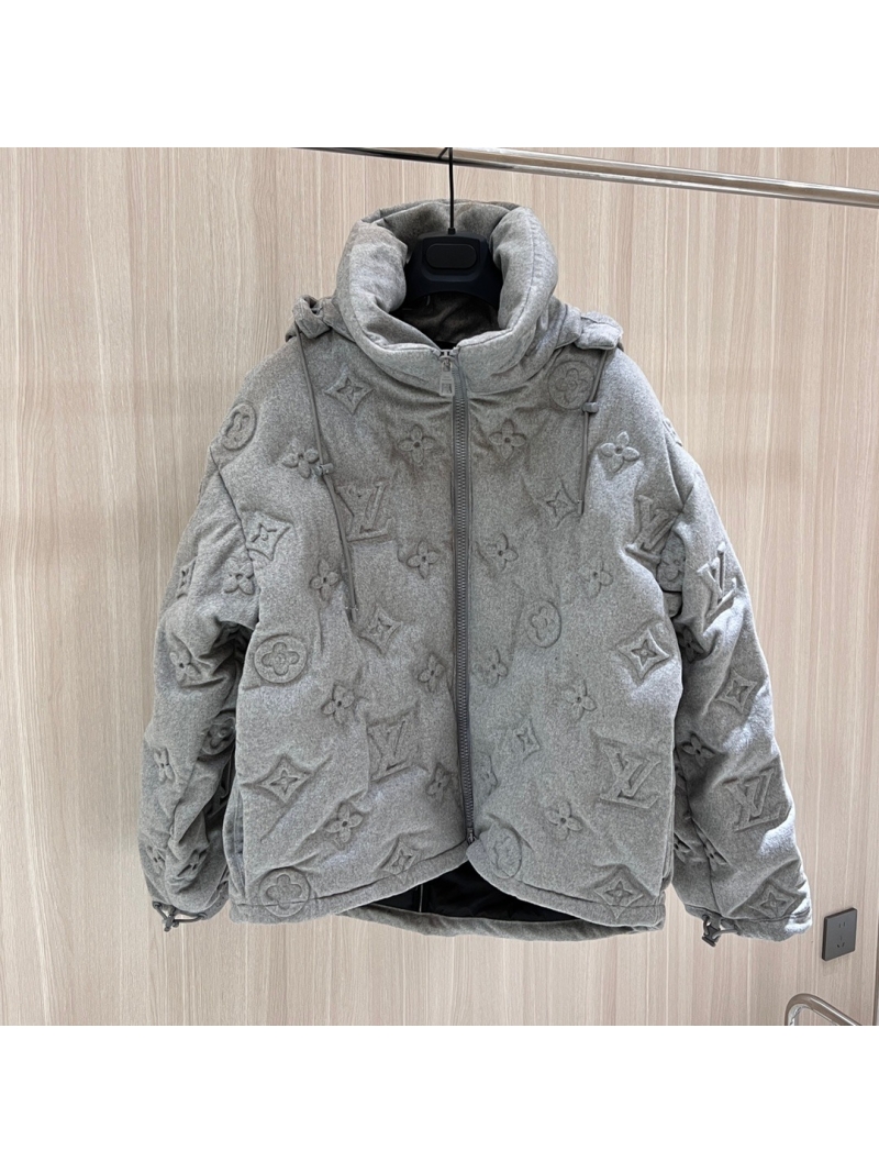 Louis Vuitton LV Classic Monogram Boyhood Embossed Down Jacket