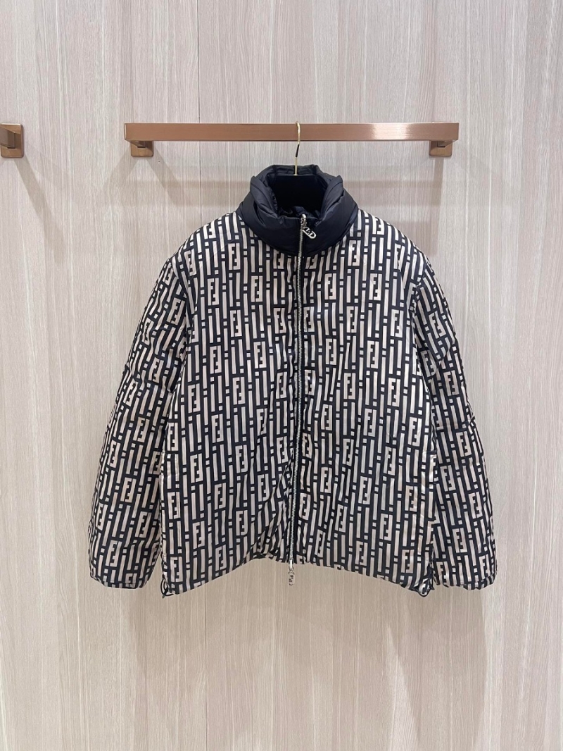 Fendi Reversible FF Pattern Down Jacket