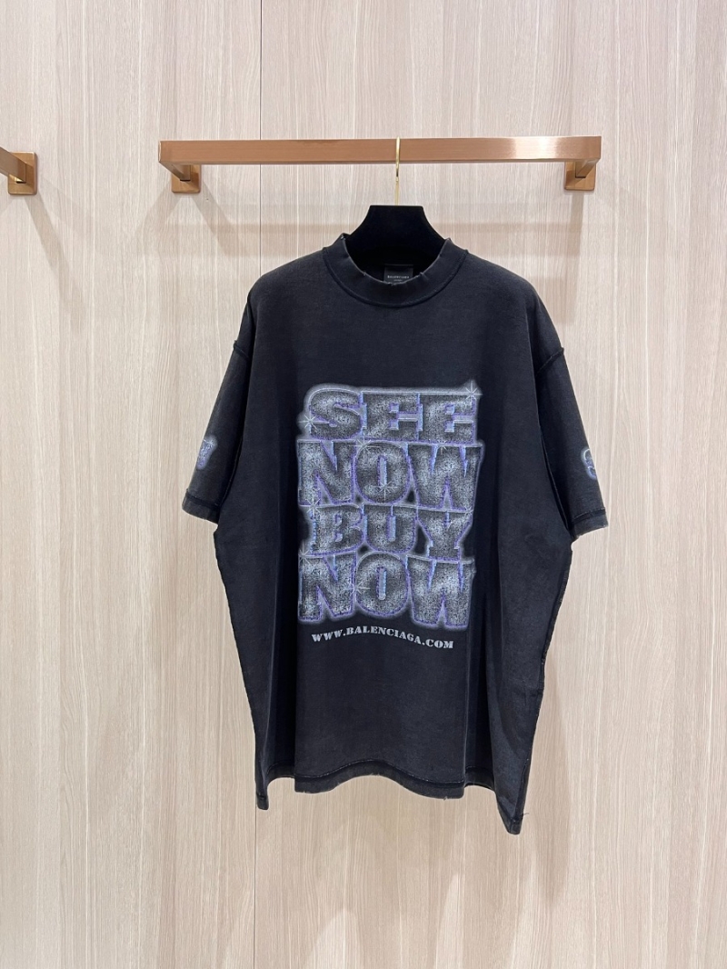 Balenciaga Diamond Wash Short Sleeve T-Shirt