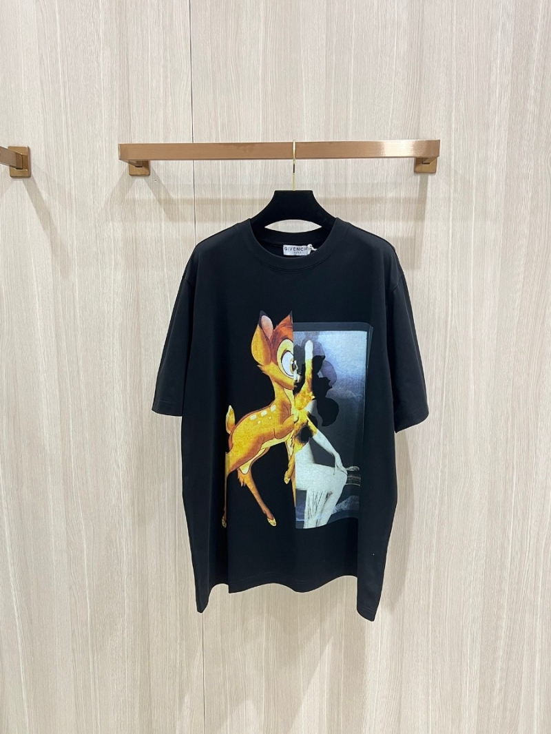 Givenchy Iconic Bambi Print Short Sleeve T-Shirt