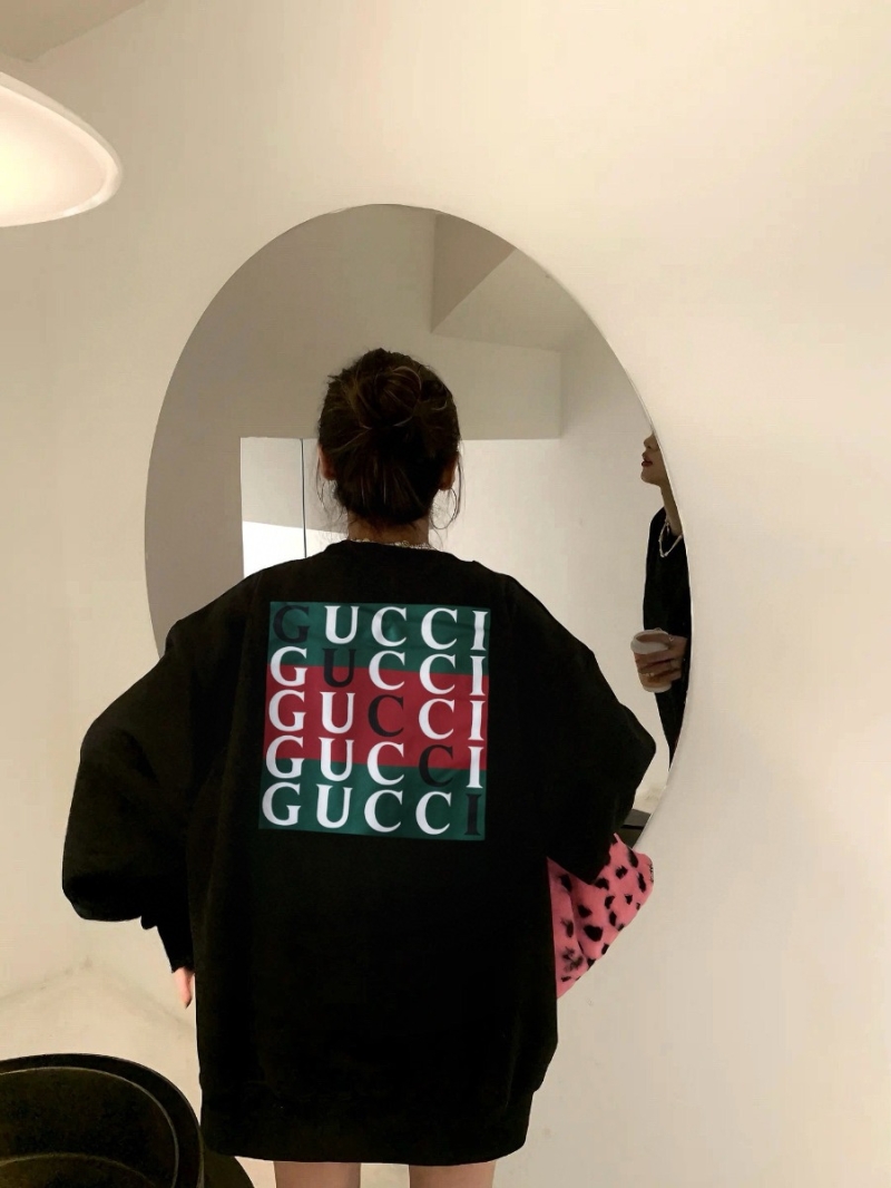 Gucci Unisex Crossword Knit Crewneck Sweatshirt