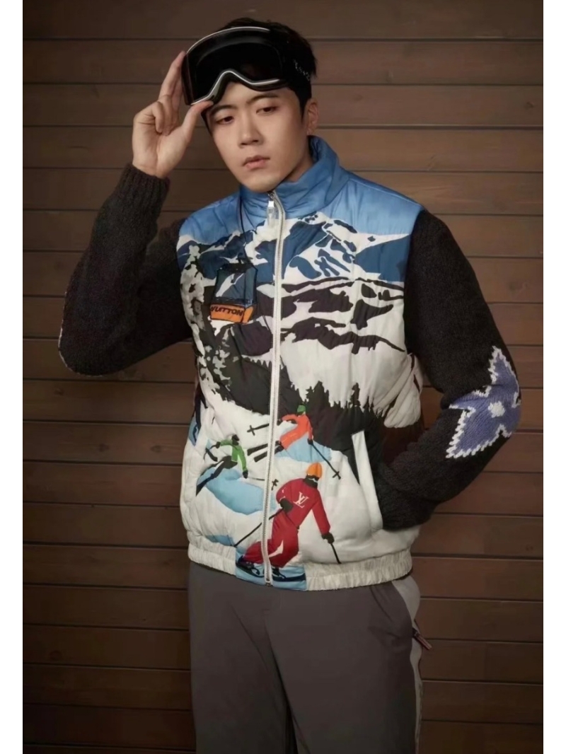 Louis Vuitton LV Ski Collection Quilted Pattern Vest