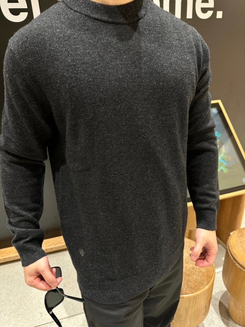 Dior Bee Embroidery Wool Sweater - Unisex - Black