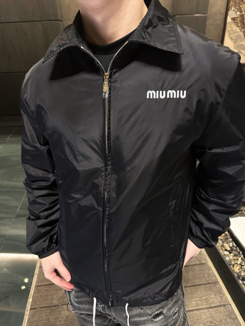 Miu Miu Nylon Windbreaker Jacket