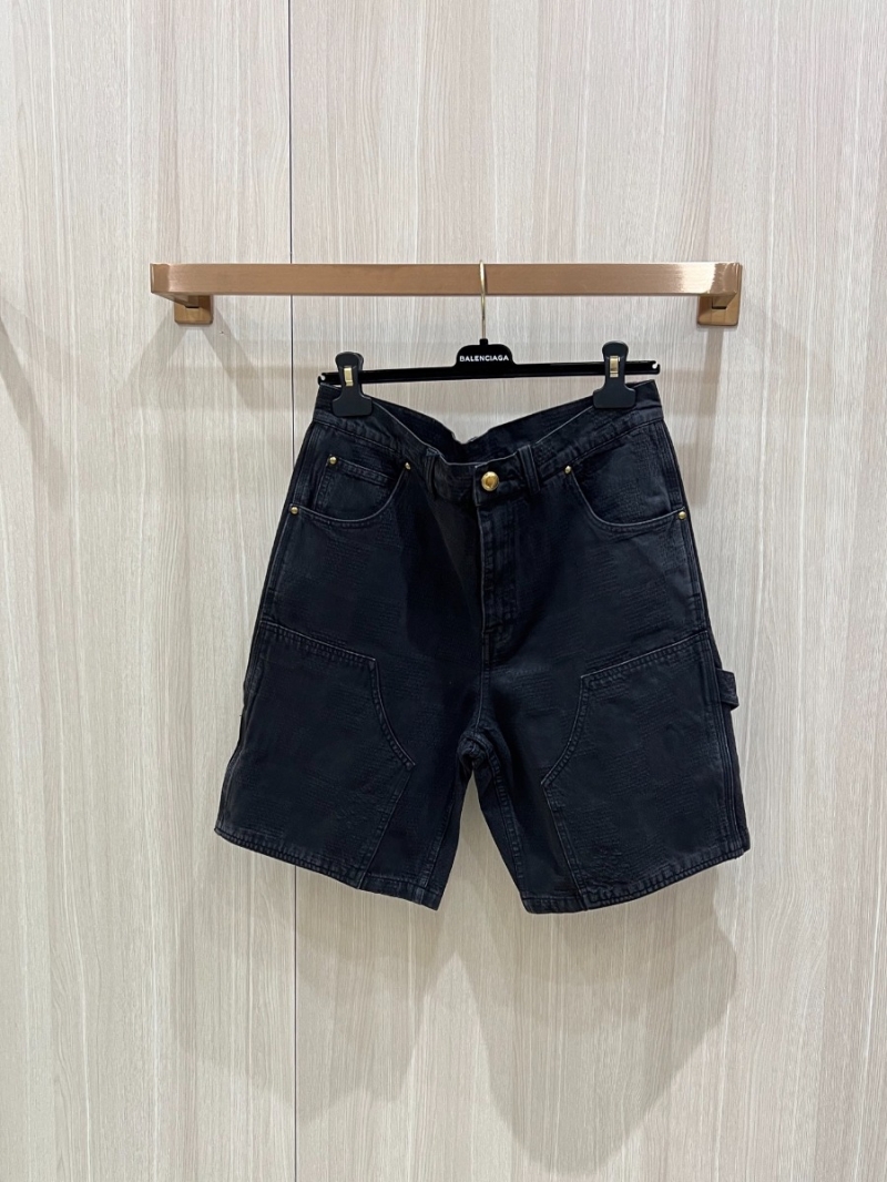 Louis Vuitton LV Western Cowboy Cargo Shorts in Black
