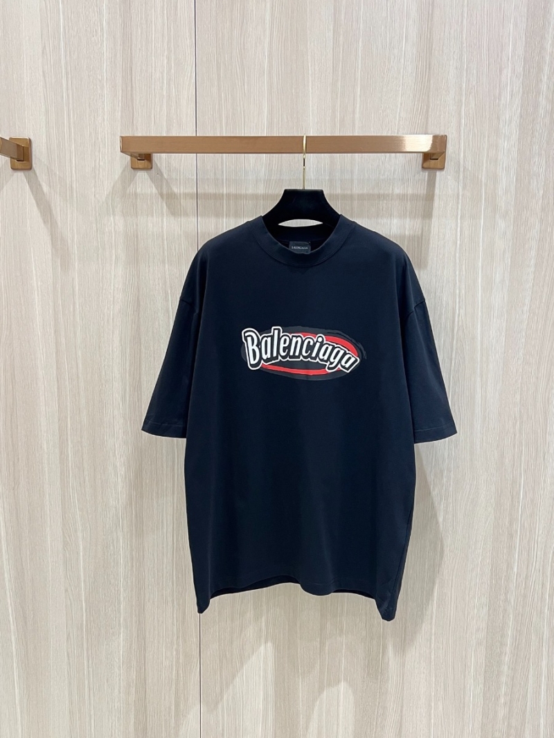 Balenciaga Classic Playful Coca-Cola T-Shirt Navy