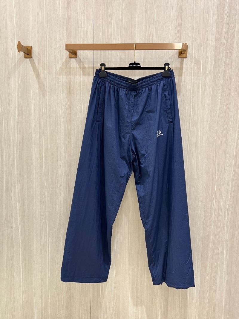 Balenciaga Campus Sleek Jogger Pants Navy