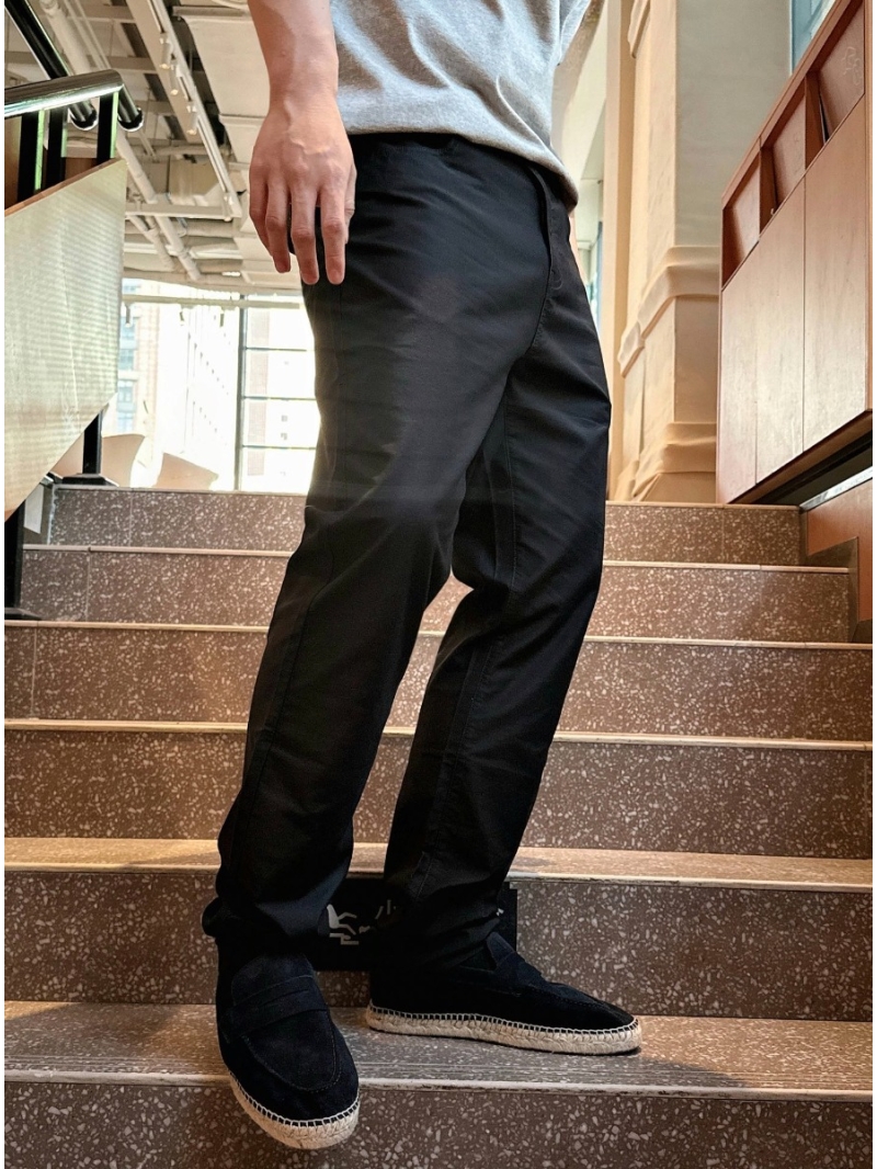 Brunello Cucinelli Summer '25 Sleek Casual Pants Black