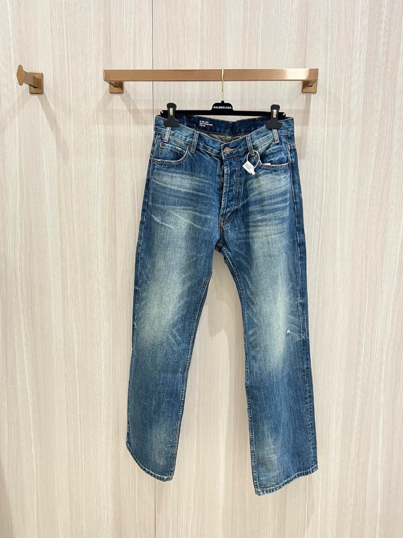 Celine Wesley Washed Denim Jeans