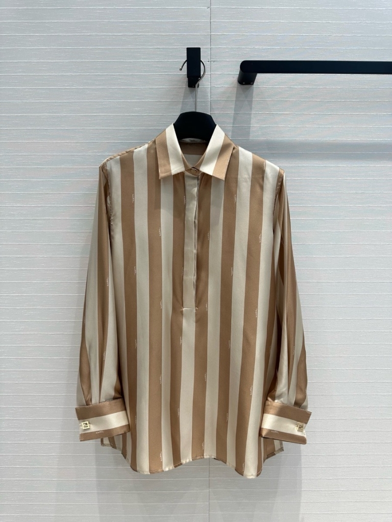 Fendi Spring/Summer Collection Silk Striped Shirt