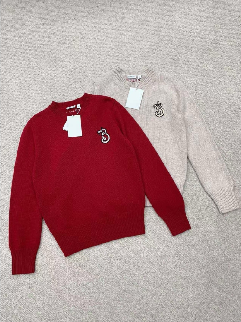 Burberry Early Spring 2025 Year of the Snake Limited Edition Wool Sweater