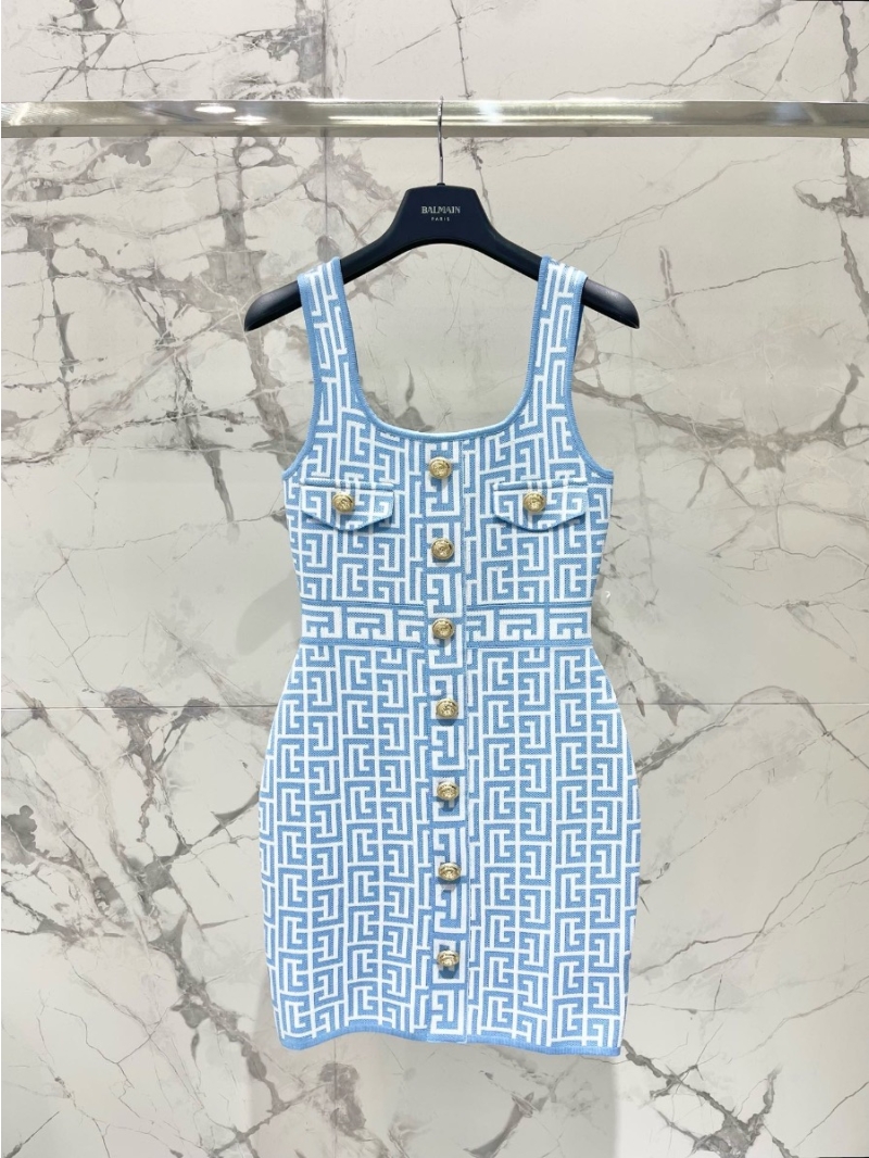 Balmain Summer Bodycon Tank Dress