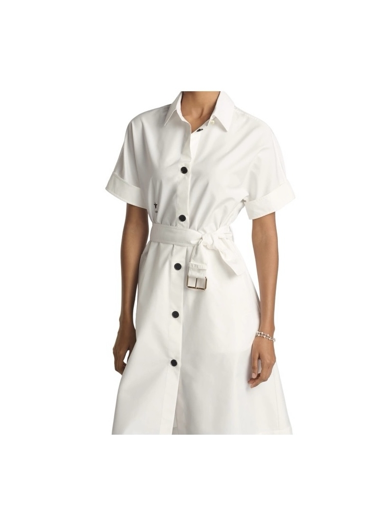 Dior Spring/Summer 2025 Short-Sleeve Belted Shirt Dress
