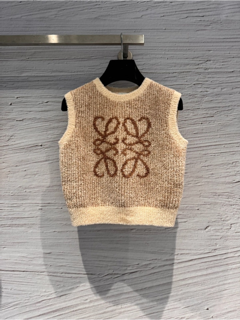 Loewe Early Spring 2024 Jacquard Knit Vest