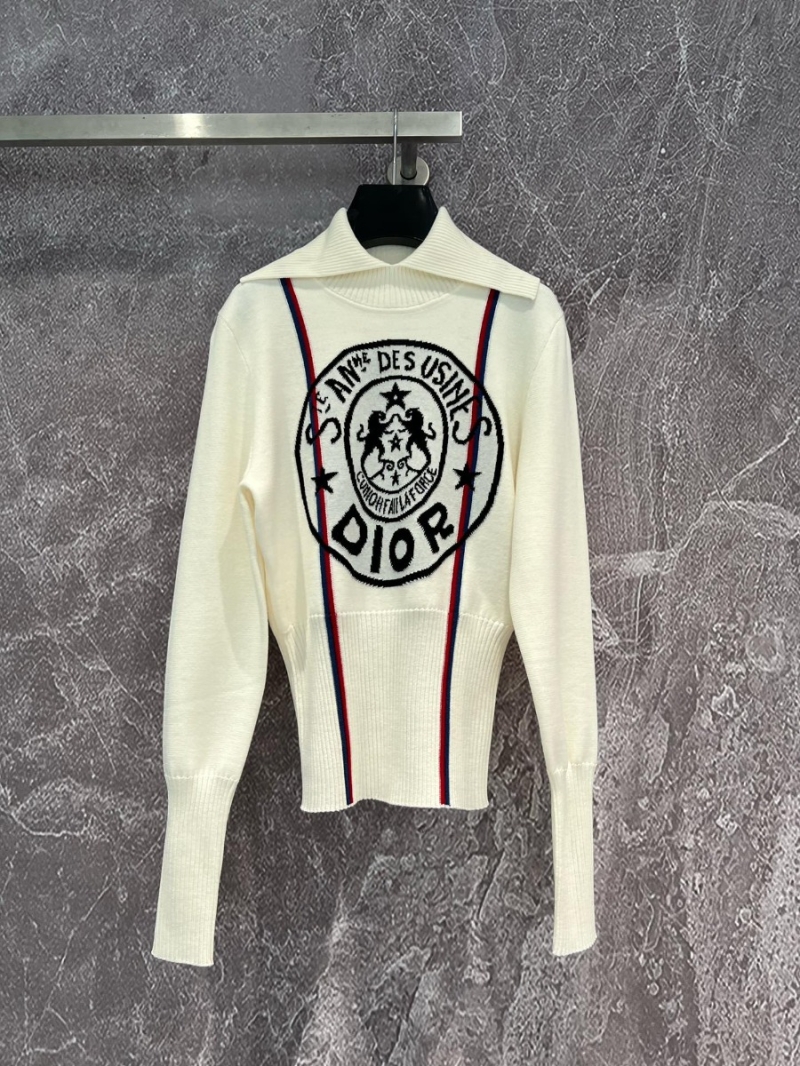 Dior Alps Ski Limited Edition Lion Turtleneck Cashmere Sweater