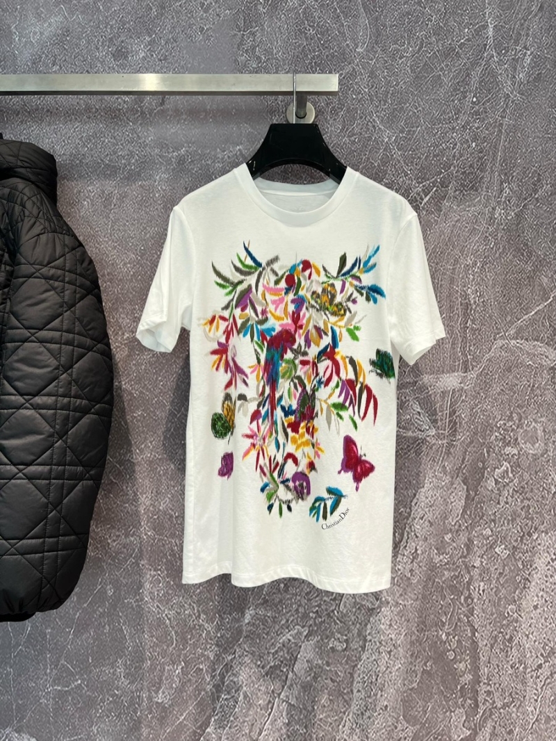 Dior 2024 Cruise Collection Painted Bird T-Shirt