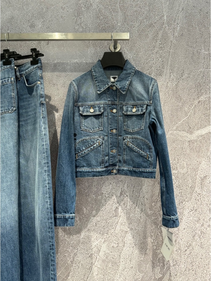 Dior Contrasting Pocket Denim Jacket