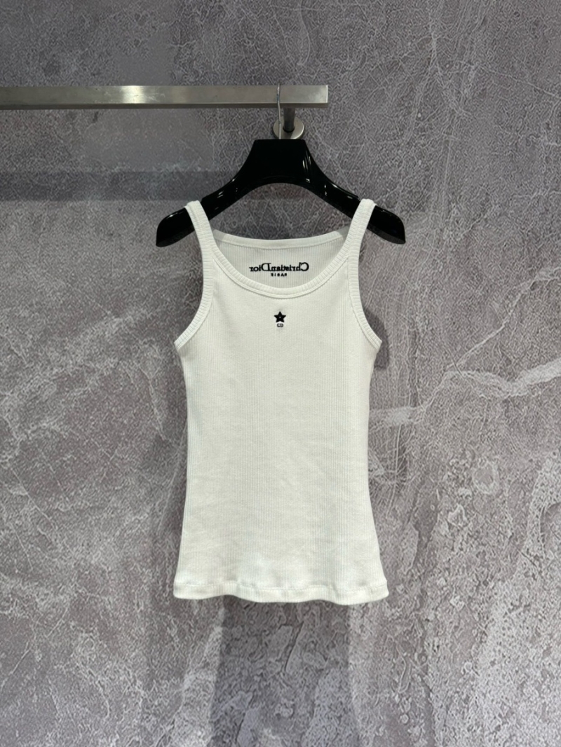 Dior 24SS Cotton Lucky Star Slimming Tank Top