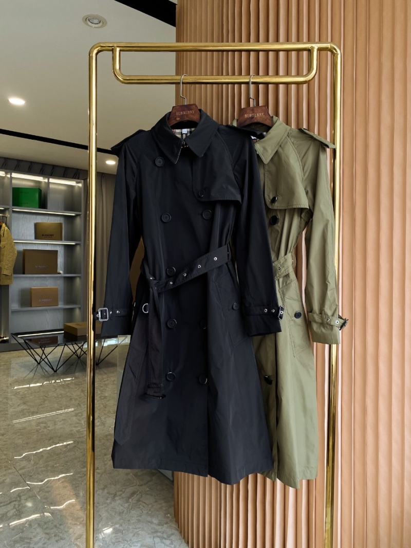 Burberry ECONYL® Monogram Chelsea Lightweight Coat Black