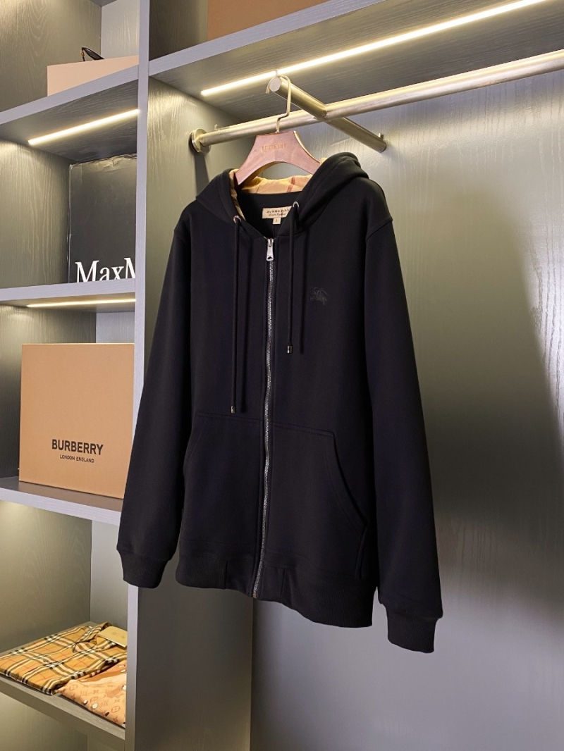 Burberry Vintage Check Patchwork Fleece-Lined Hoodie - Unisex Black