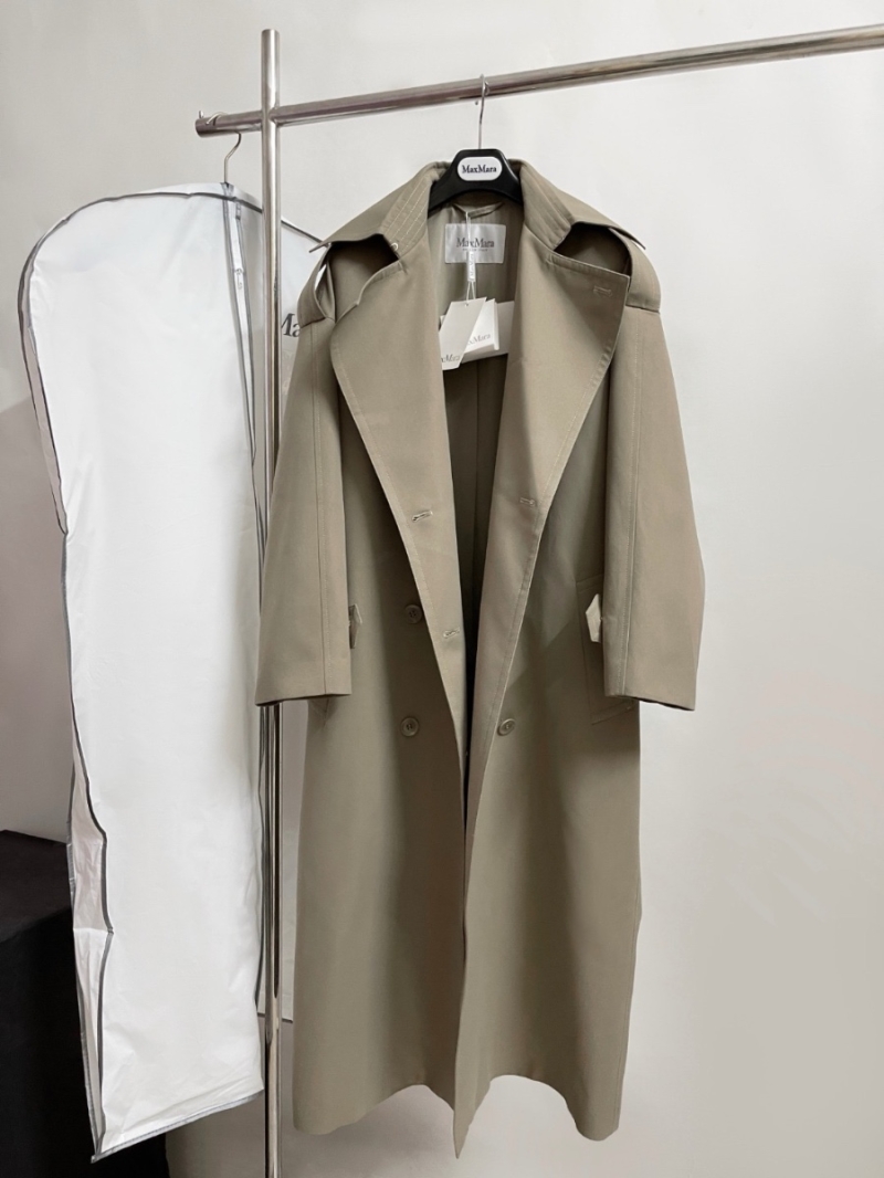 Max Mara 2025 New Season Classic Trench Coat 