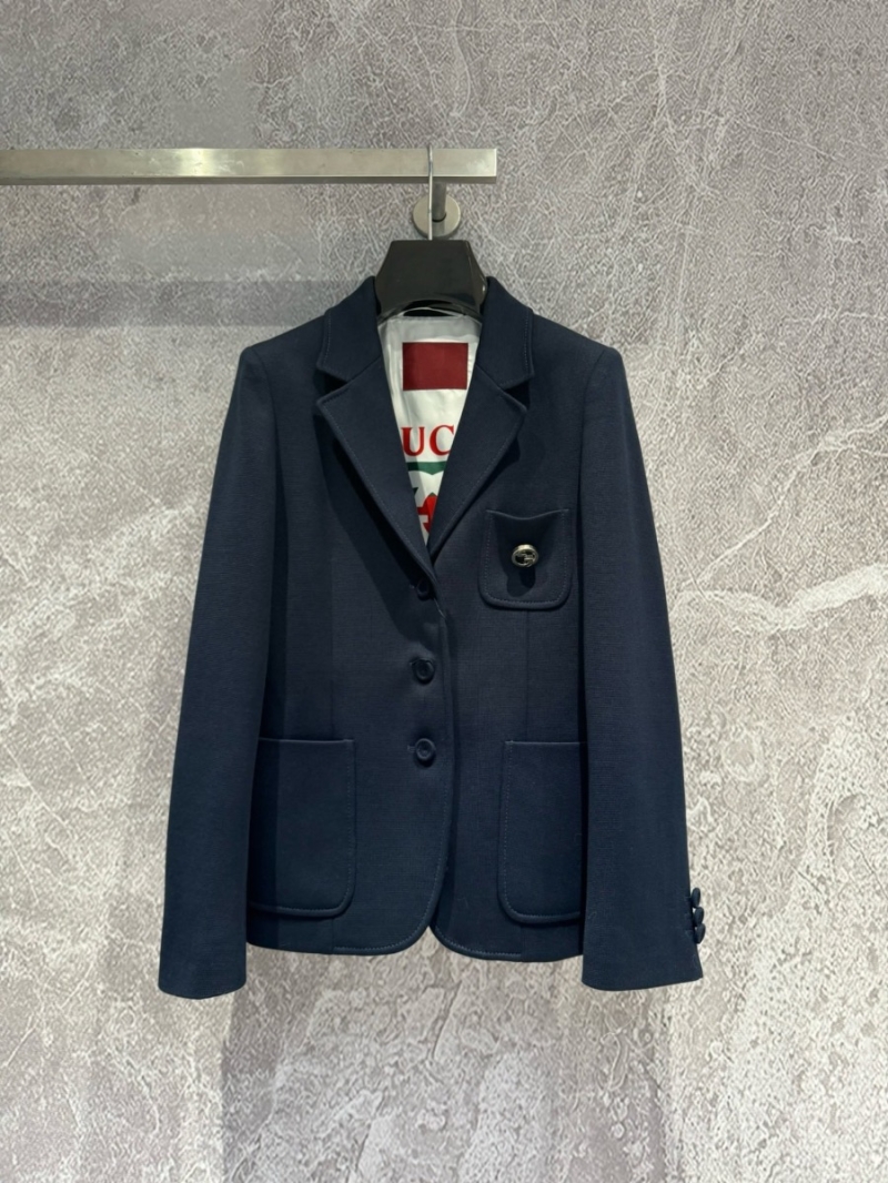 Gucci Knit Blazer with Silk lining Coat Jacket