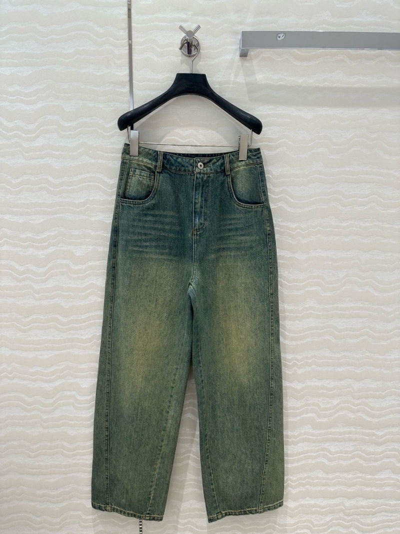 Miu Miu 2025 Early Spring Vintage Denim Scythe Pants