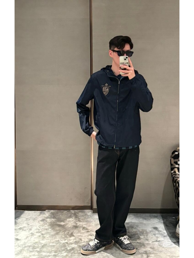 Fendi 2025 Chic Crest Jacket Black