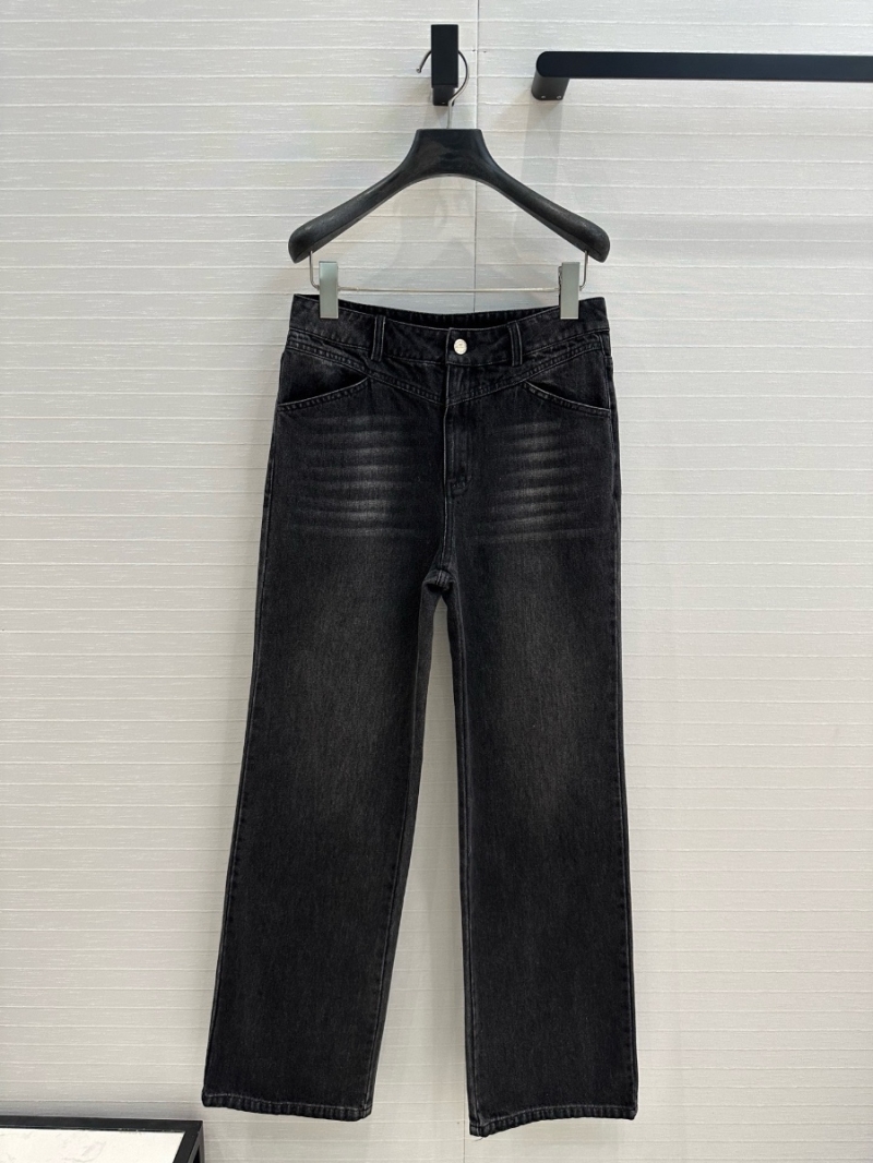 Alexander Wang Straight-Leg Vintage Denim Jeans Black - Chic & Slimming