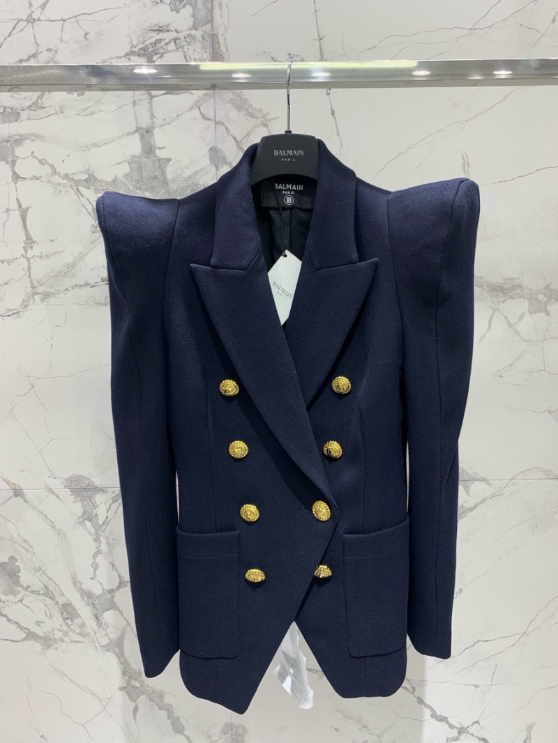 BALMAIN 2023 Elevated Shoulder Blazer