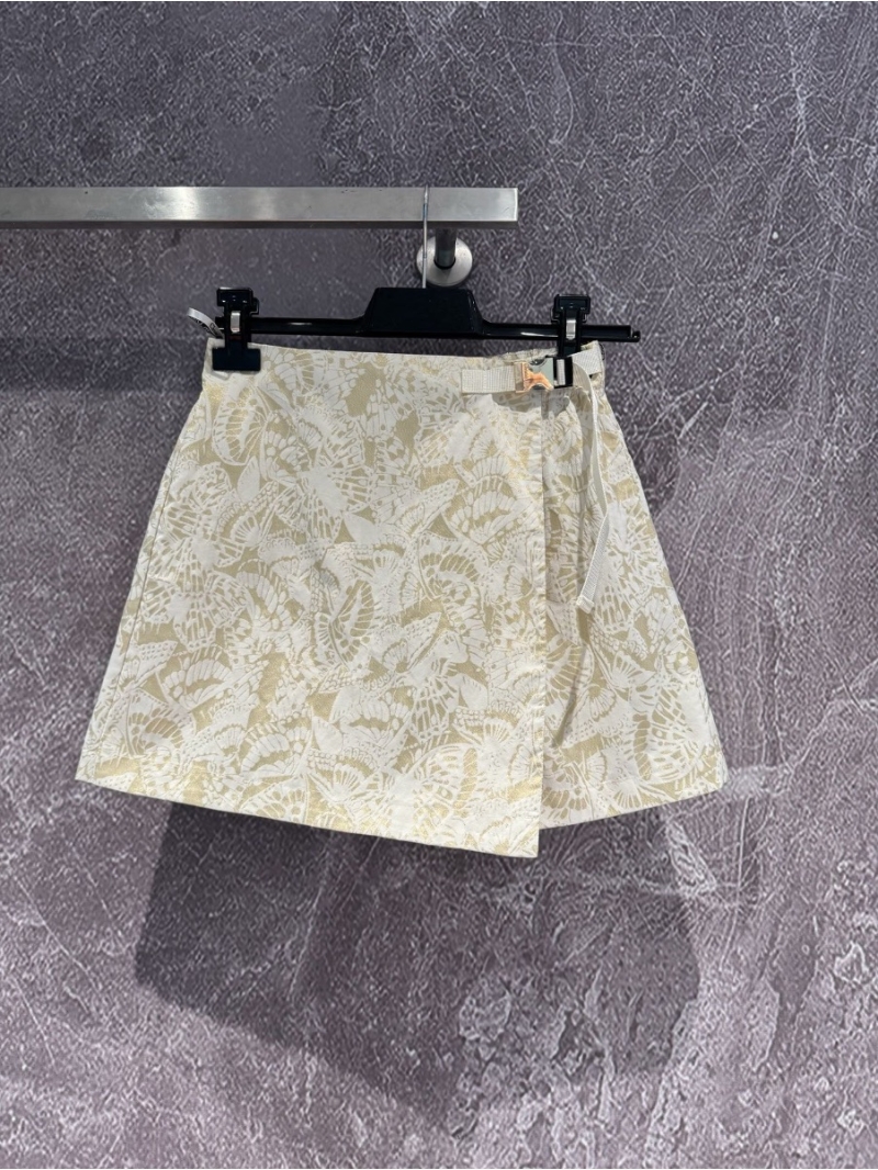 DIOR Spring Resort Vessels Butterfly Gold Print Shorts