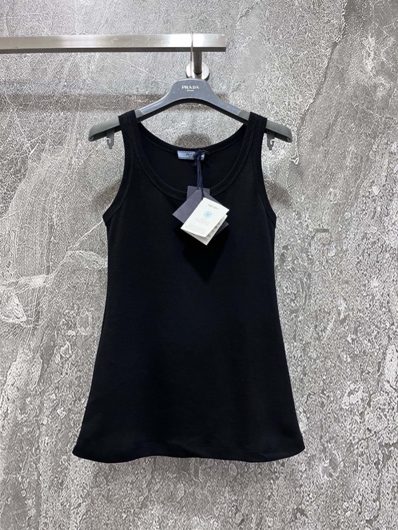 Prada Summer Hot Black Chic Vest - A Must-Have for Fashion Enthusiasts