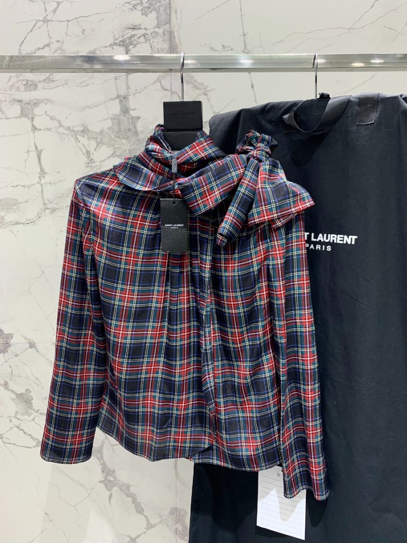 Saint Laurent 2023 Vintage Collection Silk Shirt