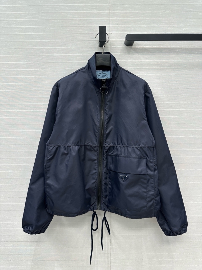 Prada Capsule Re-Nylon Zip Jacket Navy