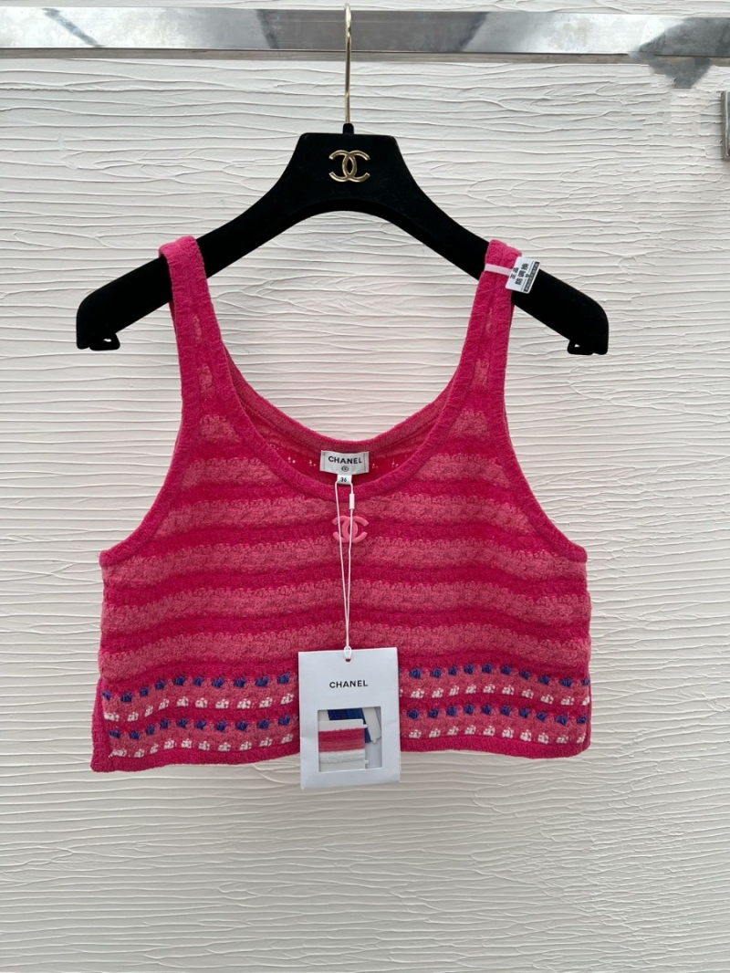 Chanel 24 Early Spring Hot Pink Vest