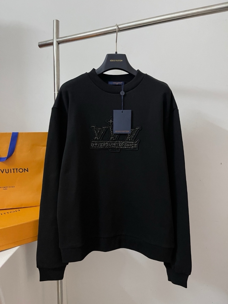 Louis Vuitton LV Unisex Obsidian Crystal Embellished Sweatshirt