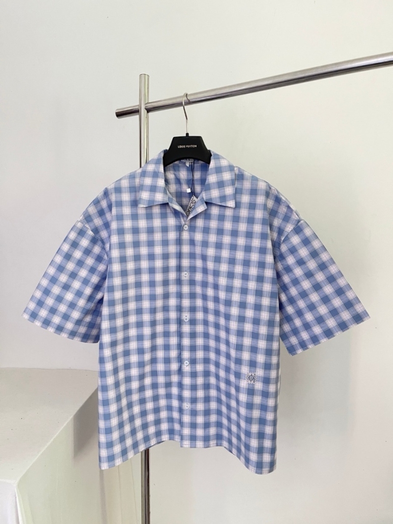 Loewe Checked Short Sleeve Shirt – Unisex