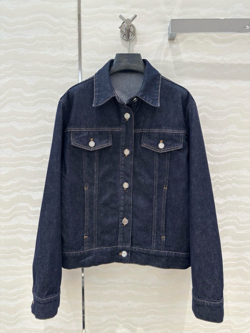 Chanel Classic Denim Jacket with CC Hardware