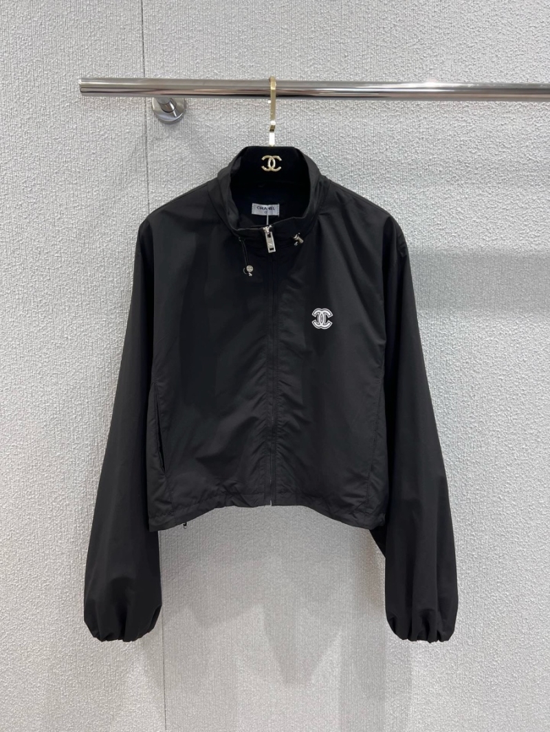 Chanel Exclusive Spring Summer Sun-Protective Vintage Jacket Black